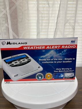 Midland Weather Alert Radio - Reliable Emergency Alerts NWB got 2 for gifts